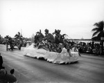 The Seaboard Railroad Lines Float During the Gasparilla Parade