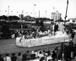 The Seaboard Railroad Lines Float During the Gasparilla Parade
