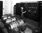 Switching Room at the Peninsular Telephone Company