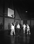 The University of Tampa Women's Basketball Team Playing a Game