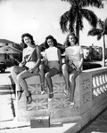 Three Young Women Fishing off of Bayshore Boulevard by Robertson and Fresh