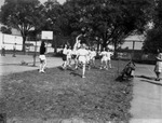 Women Playing Volleyball at the University of Tampa by Robertson and Fresh (Firm)
