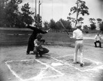 Young Man at Bat During a Baseball Game by Robertson and Fresh