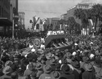 The West Tampa Chamber of Commerce Float During the Gasparilla Parade