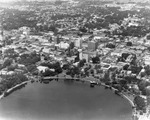 An Aerial View of Lake Eola and Downtown Orlando by Robertson and Fresh