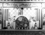 A Window Display for Bourbon at the Columbia Restaurant