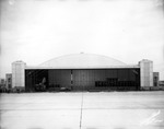 An Aircraft Entrance to a Hangar Under Construction at MacDill Air Force Base