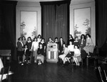 A Women's Group Photo at the University of Tampa by Robertson and Fresh