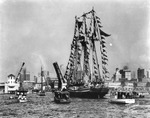 [A Jose Gaspar and her crew entering Tampa] by Robertson and Fresh