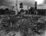 [A remains of a house after a fire] by Robertson and Fresh