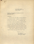 Letter, D.M. McPhail to Robert Porter Allen, March 6, 1939