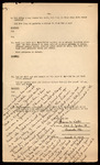 Questionnaire, Roseate Spoonbill Nesting, Francis M. Weston, March 8, 1939