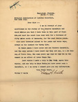 Letter, Wilbur F. Smith to Robert Porter Allen, March11, 1939