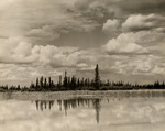 A lake scene by Robert Porter Allen