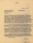 Wood Stork Study - Correspondence - January 29th, 1959