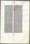 Leaf with Numbers, Chapters 14-16 Catalogue 22, Bible 'D'