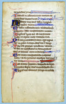 Leaf from the middle of the penitential psalms, England or the Netherlands Catalogue 20 by University of South FloridaTampa Campus Library