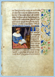 Leaf from Gospel Lessons, Northern France Catalogue 12