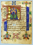 Leaf opening the penitential psalms, Germany, Cologne Catalogue 19 by University of South FloridaTampa Campus Library