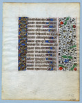 Leaf from litany, France, Paris Catalogue 22