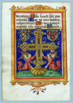 Leaf ending compline, hours of the holy spirit (prayerbook and benedictional for Cistercian nuns), France Catalogue 18 by University of South FloridaTampa Campus Library