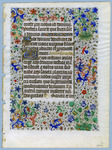 Leaf from Matins, Hours of the Virgin, France, Troyes Catalogue 5 by University of South FloridaTampa Campus Library