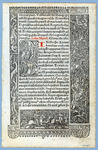 Leaf from Gospel Lessons and opening of Passion according to John, France Catalogue 3 by University of South FloridaTampa Campus Library