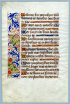 Leaf from Matins, Hours of the Virgin, France, Rouen Catalogue 6