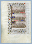 Leaf from matins, office of the dead, S. Netherlands Catalogue 26 by University of South FloridaTampa Campus Library