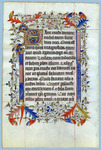 Leaf from matins, office of the dead, France, Paris Catalogue 27