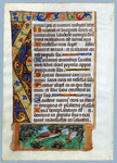 Leaf from Lauds, Hours of the Virgin, France, [Paris?] Catalogue 8 by University of South FloridaTampa Campus Library