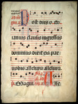 Leaf from an antiphonal, Spain Catalogue 22