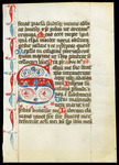 Leaf from a psalter, Germany Catalogue 15