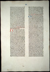 Leaf from speculum historiale Catalogue 18