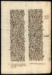 Pages from the past. History of the written word. Various leaves - No. 9 "Sermones" of Simon de Cremona by Simon de Cremona