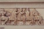 Ares, Aphrodite, Artemis, Apollo and Zeus Watching the Trojan War