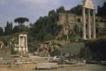 Temple of Vesta, Temple of Castor and Pollux, and Palatine Hill