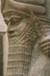 Winged Bulls. From entrance to Palace of King Sargon II at Khorsabad