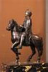 Equestrian Statuette of Charlemagne or Charles the Bald
