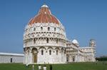 Baptistry, Cathedral and Leaning Tower by Unknown