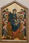 Madonna and Child Enthroned Virgin Enthroned with Angels