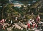 Summer: Shearing of Sheep, with Abraham and Isaac