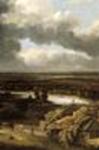 Dutch Landscape Viewed from the Dunes (detail)