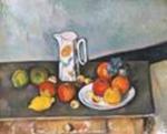 Still Life with Pitcher Kettle, Glass and Plate with Fruit