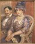 Portrait of M. and Mme. Bernheim de Villers A Couple: M. and Mme. Bernheim of Villers