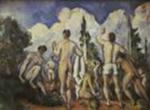 Bathers Men Bathing by Unknown