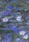 Blue Water Lilies (detail) by Unknown