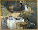 The Lunch (in Monet's Garden at Argenteuil). 2nd Impressionist Exhibition