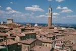 Panorama of Siena from the Pinacoteca Nazionale