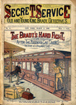 The Bradys' hard fight, or, After the Pullman car crooks : a detective story of pluck and peril